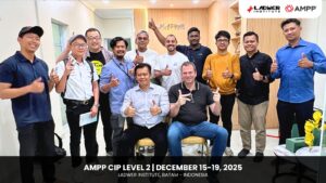 Photo 2 - AMPP Coating Inspector Program Level 2 on December 15-19, 2025 at Ladwer Institute, Batam - Indonesia.