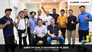 Photo 3 - AMPP Coating Inspector Program Level 2 on December 15-19, 2025 at Ladwer Institute, Batam - Indonesia.