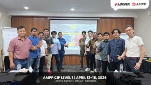 Photo 2 - AMPP Coating Inspector Program Level 1 on April 13-18, 2026 at Ladwer Institute, Batam - Indonesia.