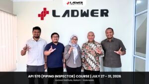 Photo 2 - API 570 (Piping Inspector) Course on July 27 - 31, 2026 at Ladwer Institute, Batam - Indonesia.