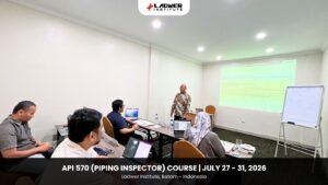 Photo 3 - API 570 (Piping Inspector) Course on July 27 - 31, 2026 at Ladwer Institute, Batam - Indonesia.