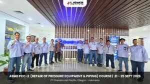 Photo 2 - ASME PCC-2 (Repair of Pressure Equipment and Piping) on September 21 - 25, 2026 at PT Chandra Asri Pacific, Cilegon - Indonesia.