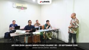 Photo 3 - API 580 (Risk Based Inspection) Course on 28 - 29 September 2026, at Ladwer Institute.